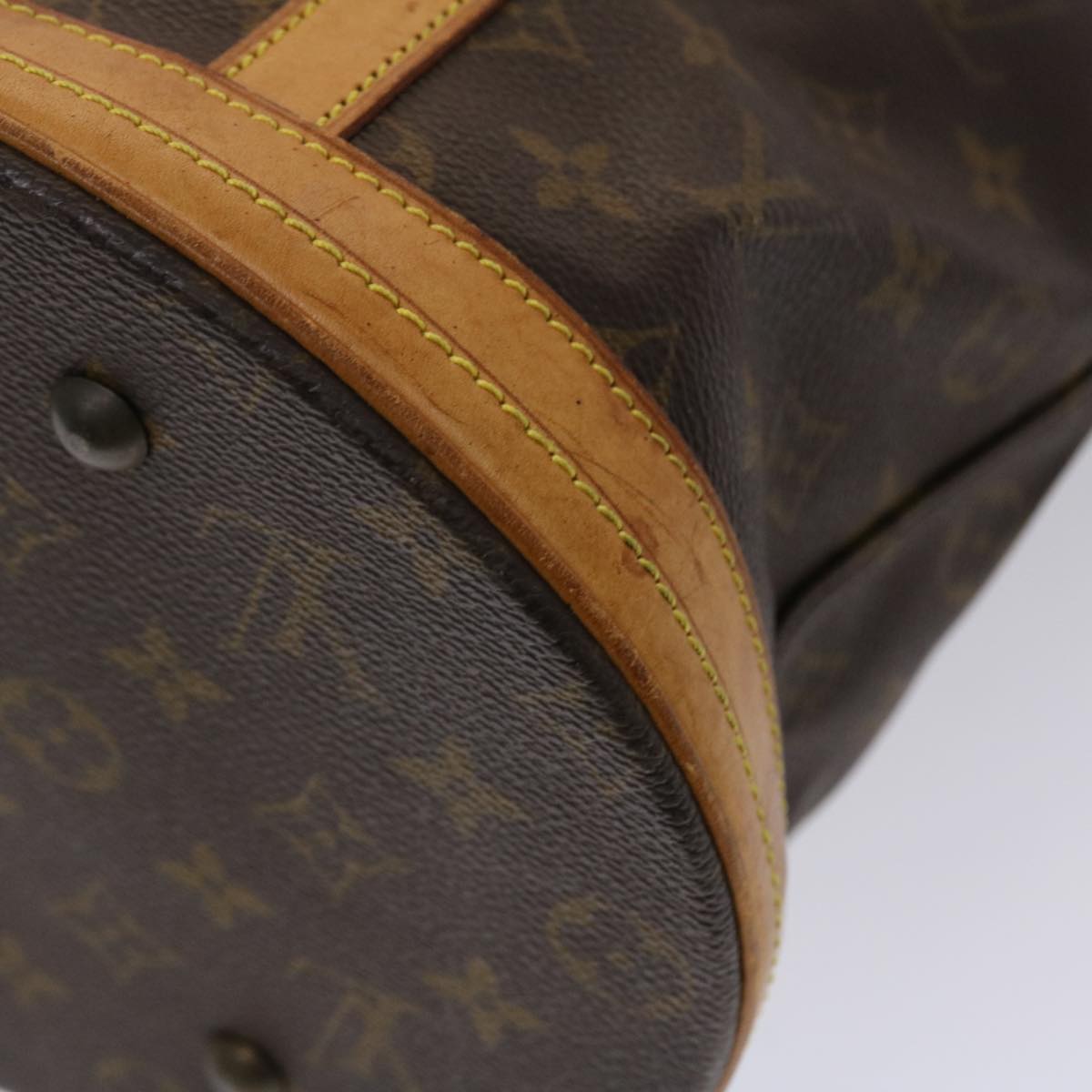 LOUIS VUITTON Monogram Bucket GM Shoulder Bag M42236 LV yk7529B
