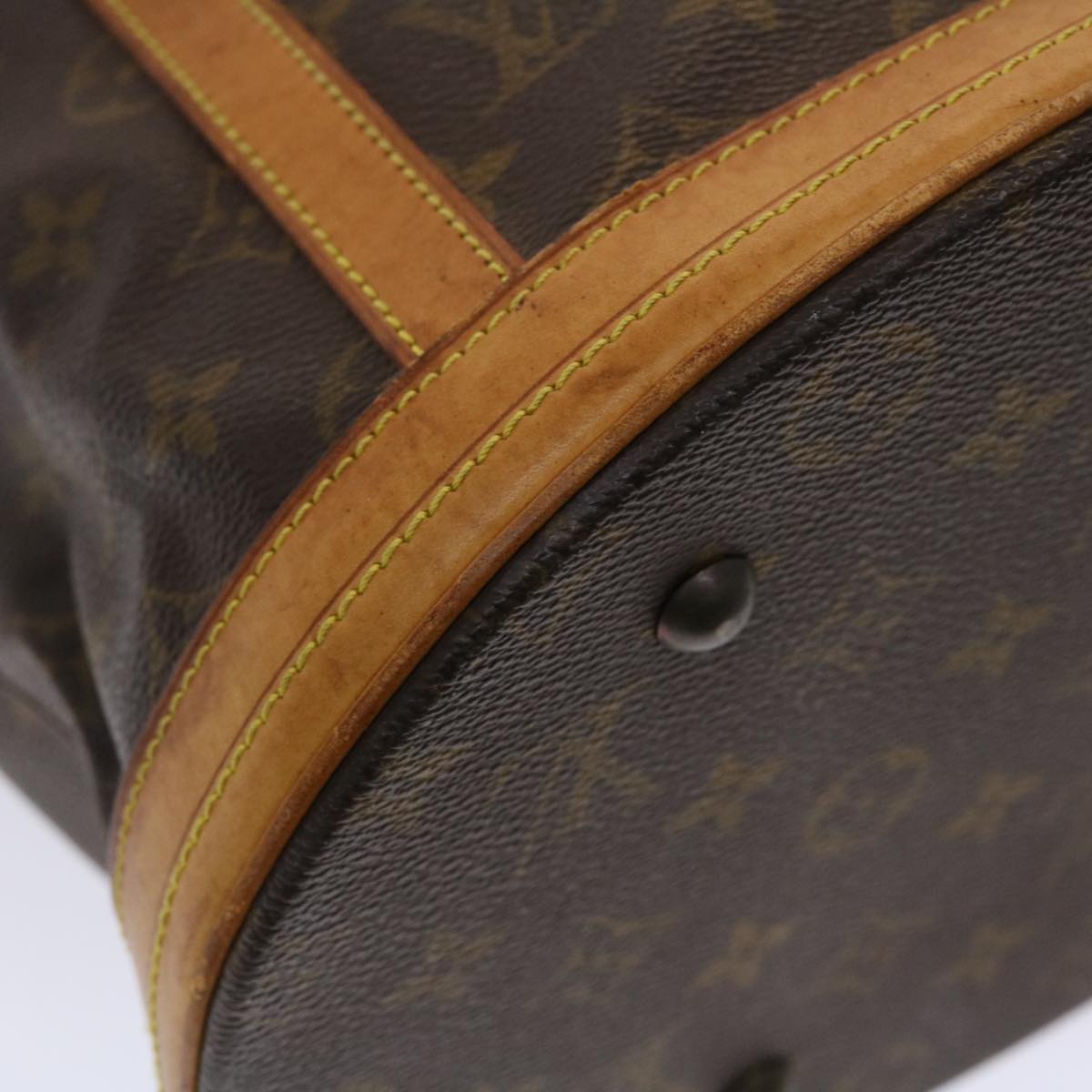 LOUIS VUITTON Monogram Bucket GM Shoulder Bag M42236 LV yk7529B