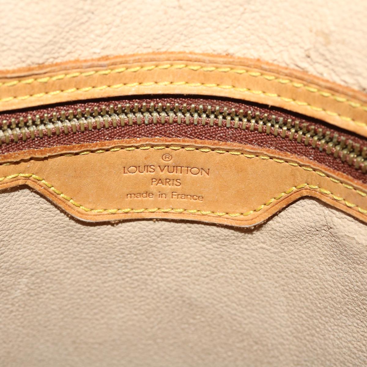 LOUIS VUITTON Monogram Bucket GM Shoulder Bag M42236 LV yk7529B