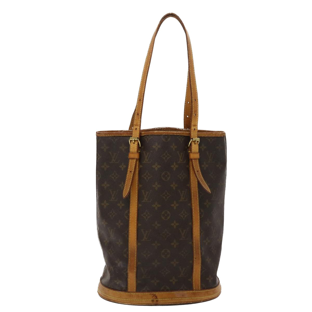 LOUIS VUITTON Monogram Bucket GM Shoulder Bag M42236 LV yk7529B