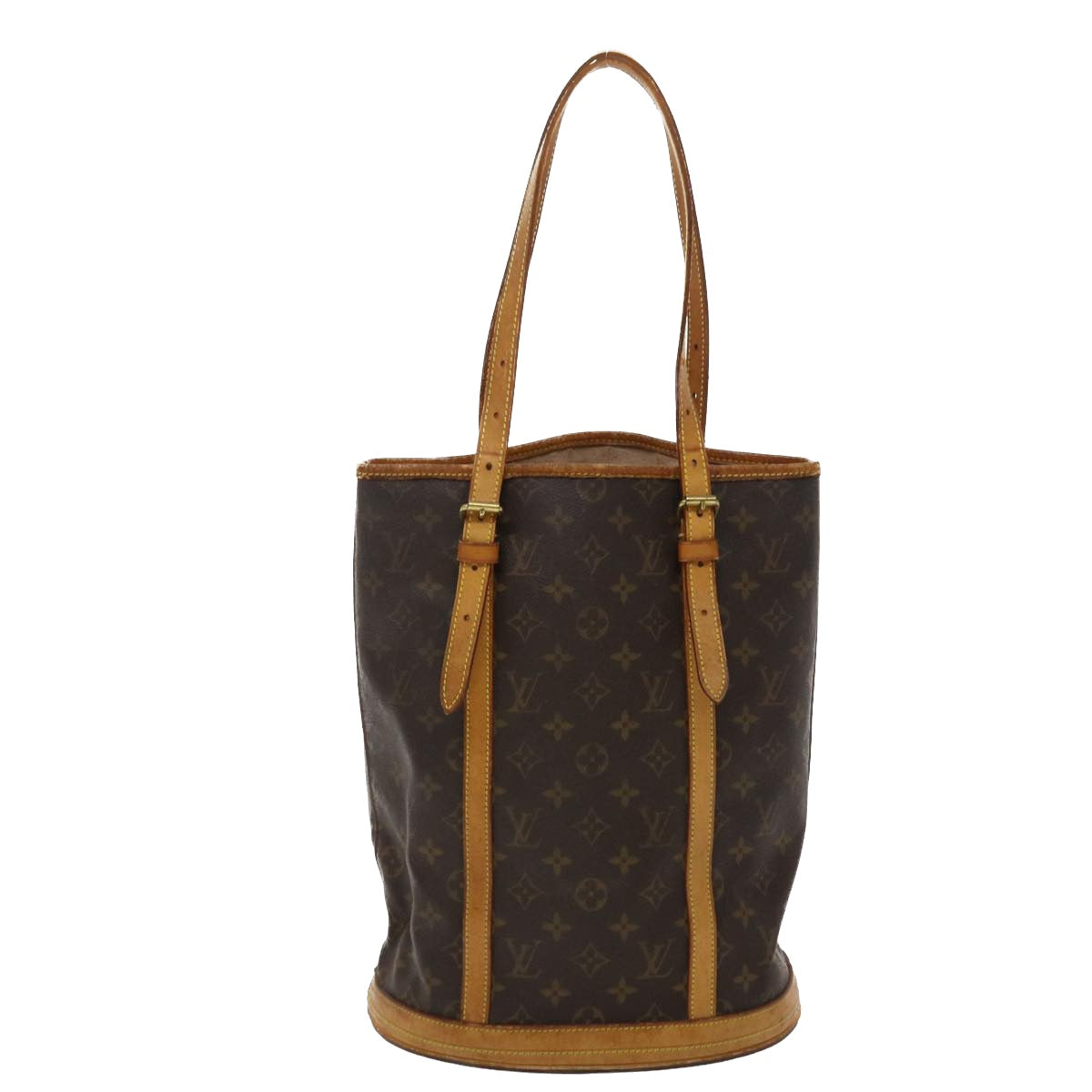 LOUIS VUITTON Monogram Bucket GM Shoulder Bag M42236 LV yk7529B