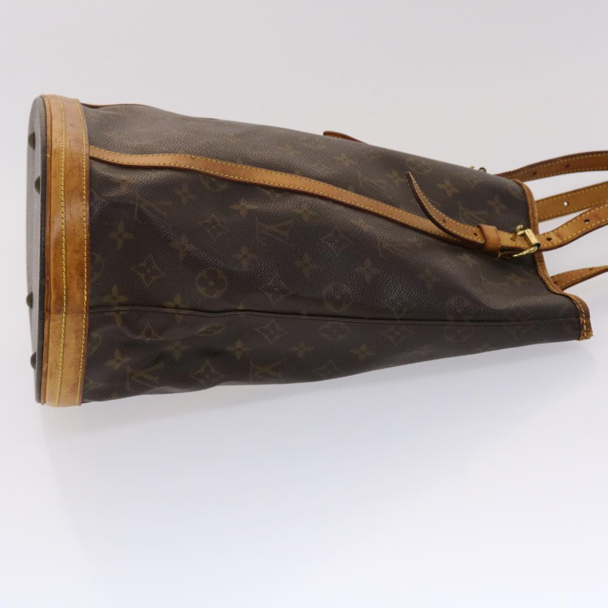 LOUIS VUITTON Monogram Bucket GM Shoulder Bag M42236 LV yk7529B