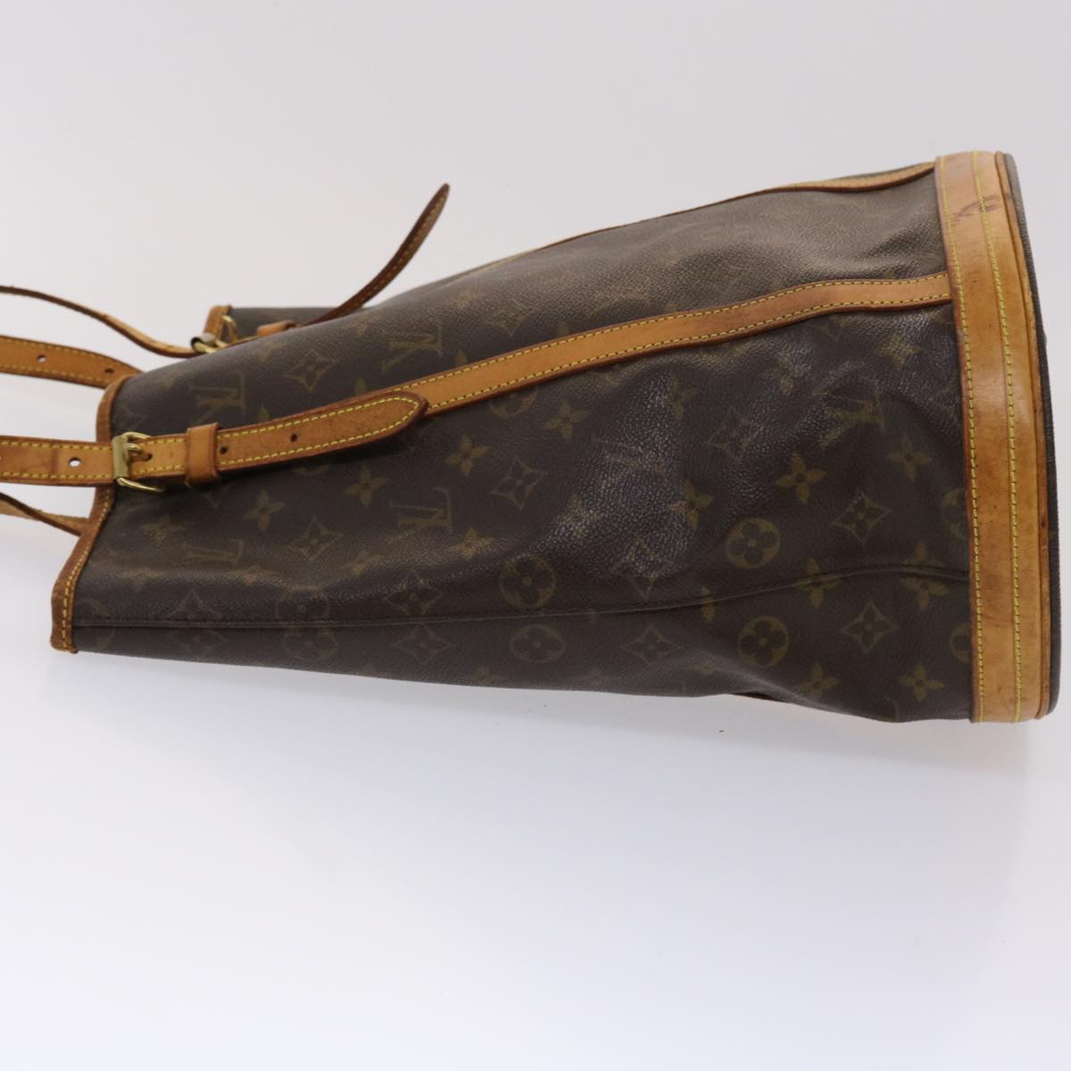 LOUIS VUITTON Monogram Bucket GM Shoulder Bag M42236 LV yk7529B