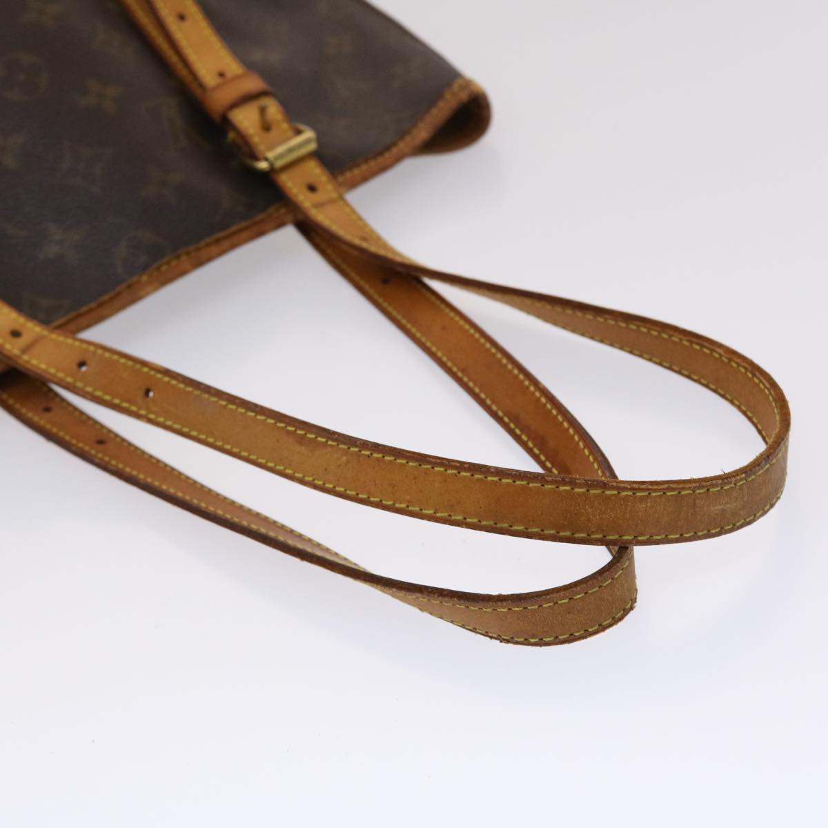 LOUIS VUITTON Monogram Bucket GM Shoulder Bag M42236 LV yk7529B
