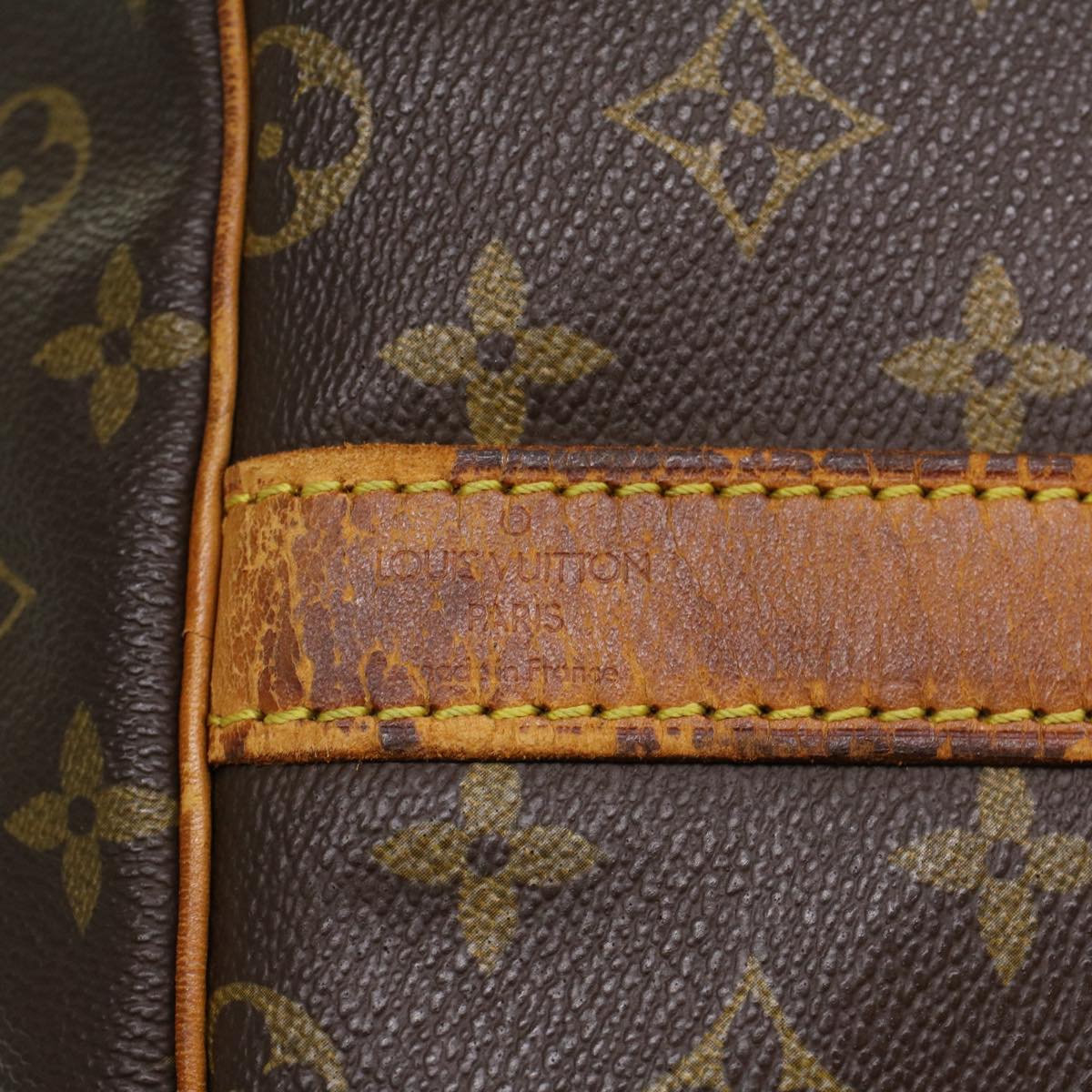 LOUIS VUITTON Monogram Keepall Bandouliere 60 Boston Bag M41412 LV yk7533B