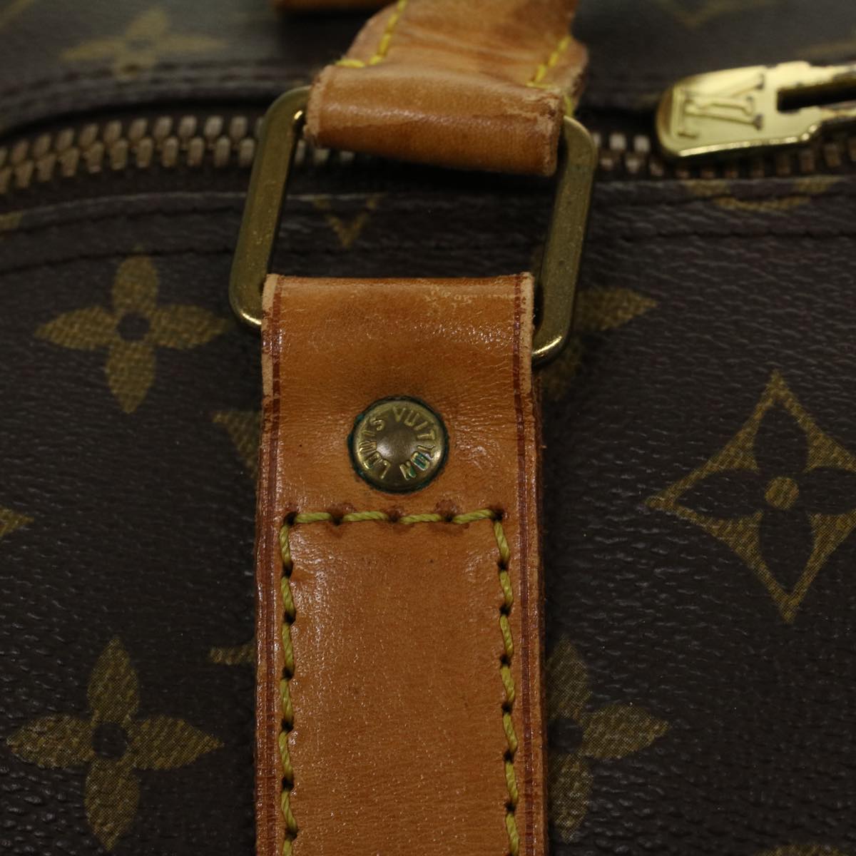 LOUIS VUITTON Monogram Keepall Bandouliere 60 Boston Bag M41412 LV yk7533B