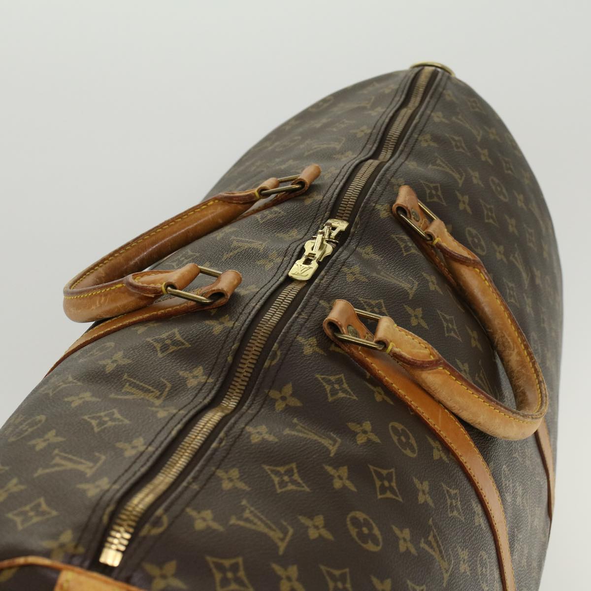 LOUIS VUITTON Monogram Keepall Bandouliere 60 Boston Bag M41412 LV yk7533B