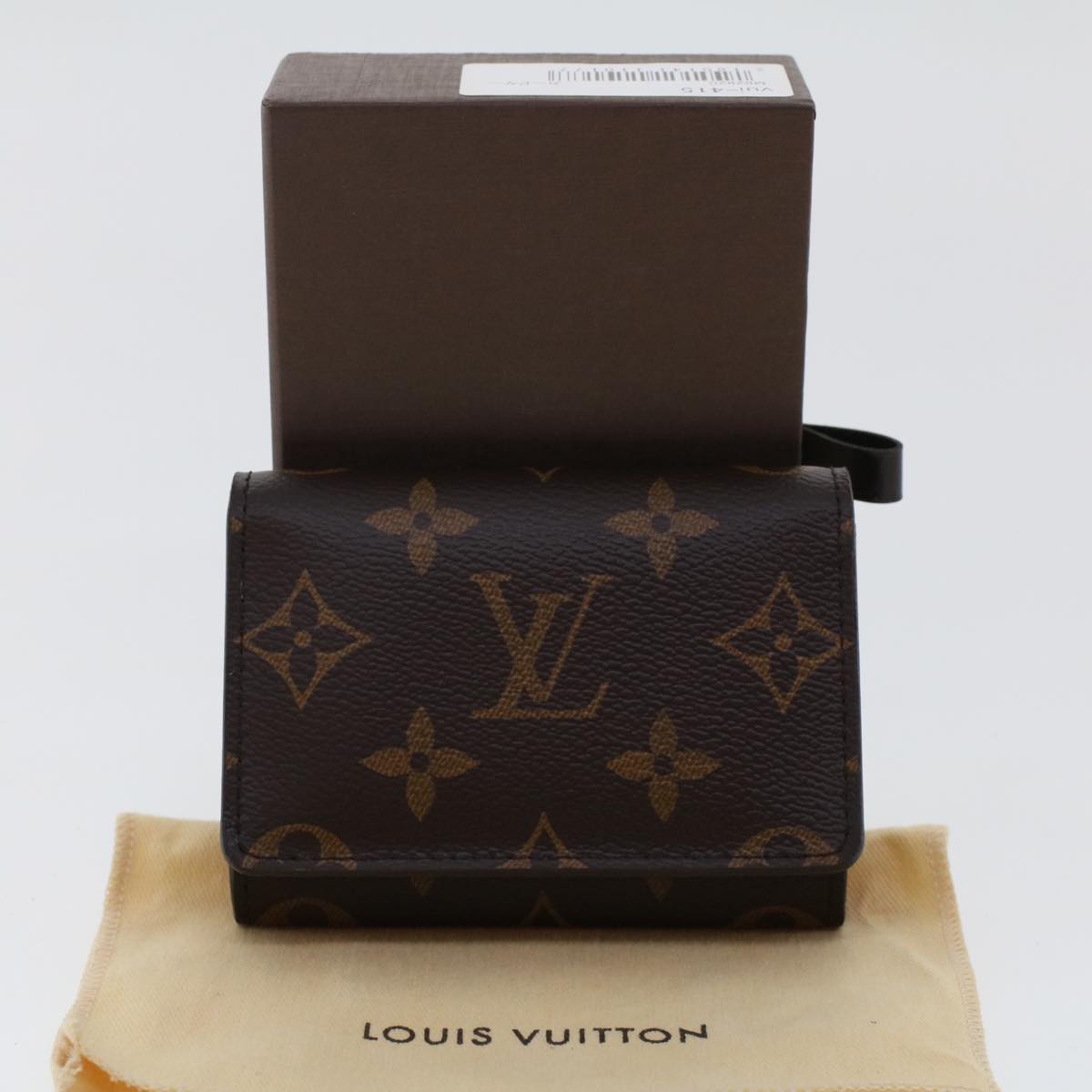 LOUIS VUITTON Monogram Amberop Cartes De Visit Card Case M62920 LV yk7588