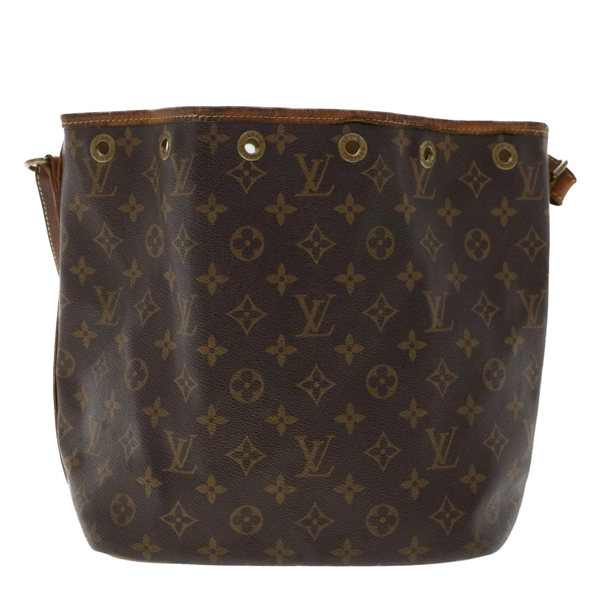 LOUIS VUITTON Monogram Petit Noe Shoulder Bag M42226 LV yk7609