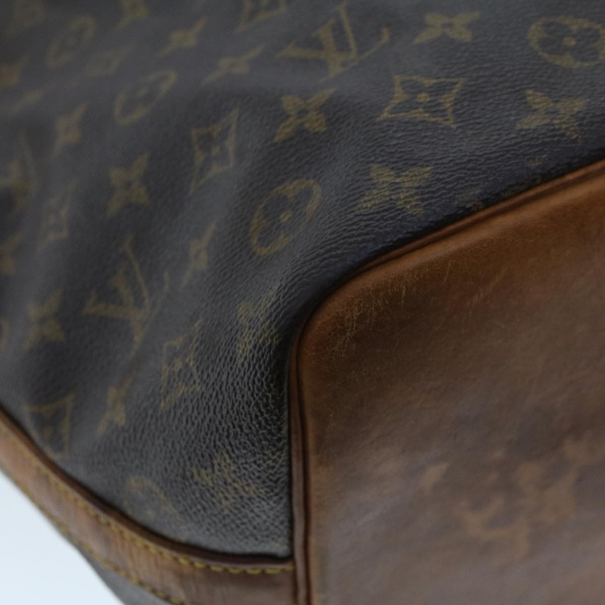 LOUIS VUITTON Monogram Petit Noe Shoulder Bag M42226 LV yk7609