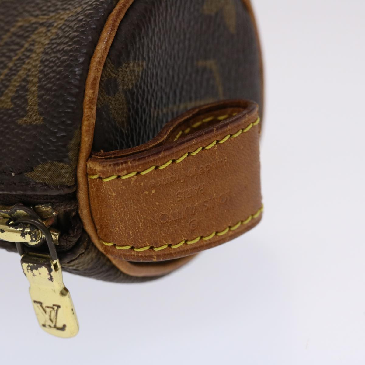 LOUIS VUITTON Monogram Trousse Rondo Pouch M47630 LV yk7620