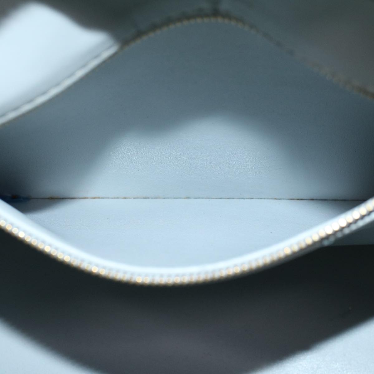 LOUIS VUITTON Monogram Vernis Houston Hand Bag Gris M91053 LV yk7621