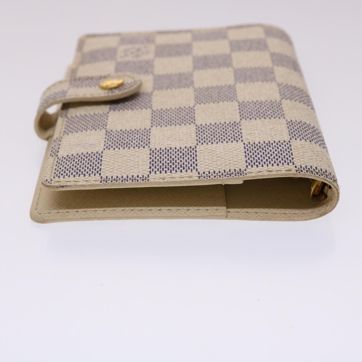 LOUIS VUITTON Damier Azur Agenda PM Day Planner Cover R20706 LV yk7629