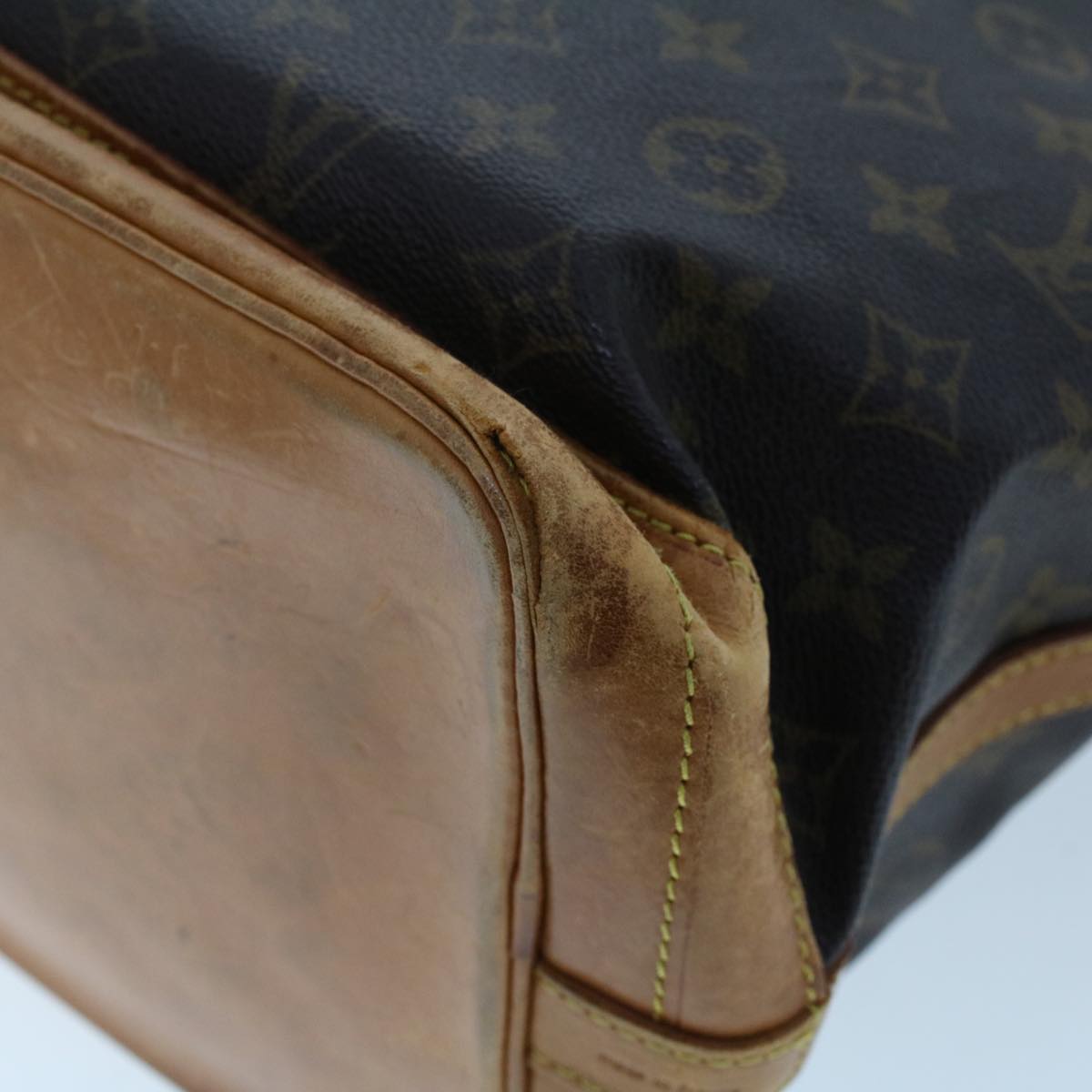 LOUIS VUITTON Monogram Noe Shoulder Bag M42224 LV yk7636