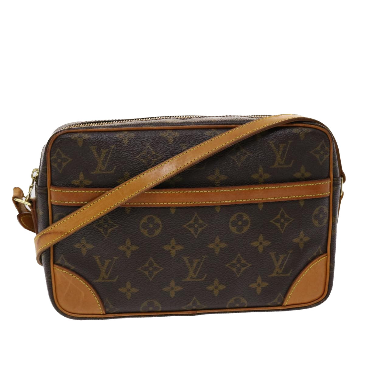 LOUIS VUITTON Monogram Trocadero 30 Shoulder Bag M51272 LV yk7640