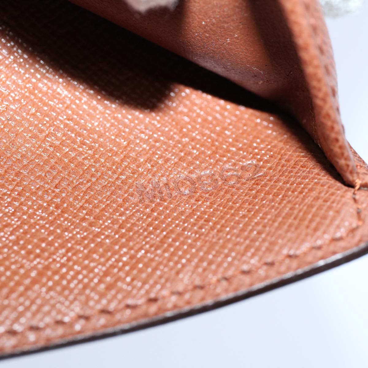 LOUIS VUITTON Monogram Porte Monnaie Bier Cartes Crdit Wallet M61652 yk8504