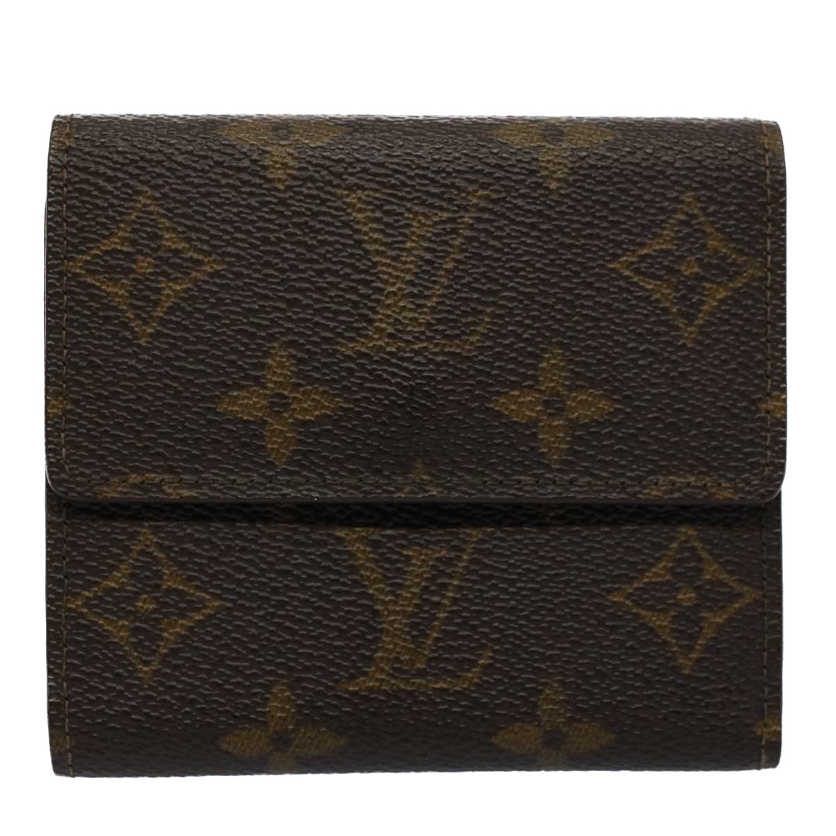 LOUIS VUITTON Monogram Porte Monnaie Bier Cartes Crdit Wallet M61652 yk8504