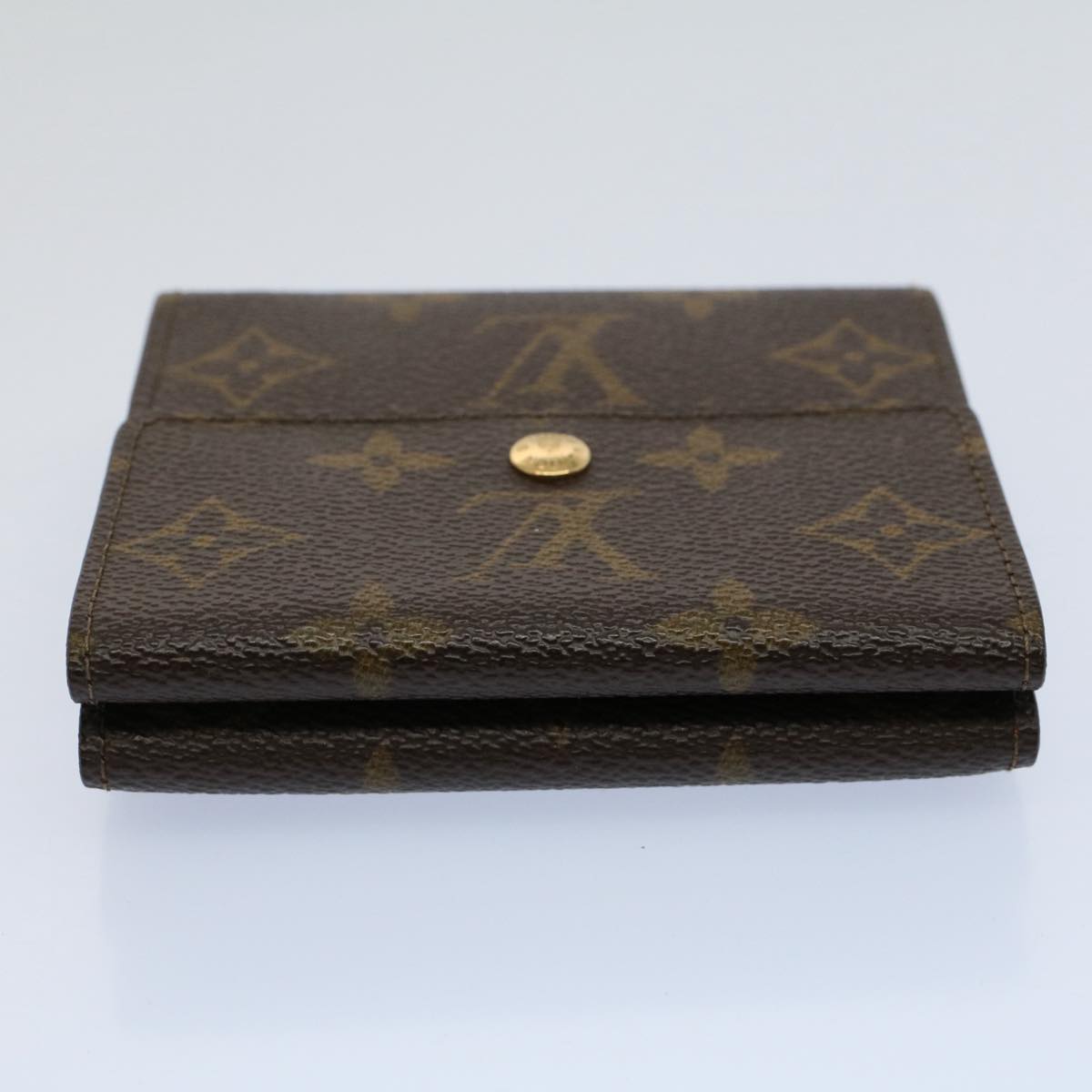 LOUIS VUITTON Monogram Porte Monnaie Bier Cartes Crdit Wallet M61652 yk8504