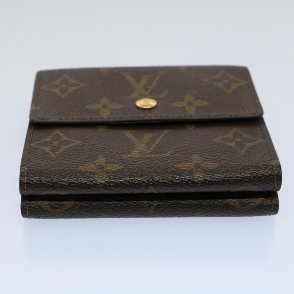 LOUIS VUITTON Monogram Porte Monnaie Bier Cartes Crdit Wallet M61652 yk8504