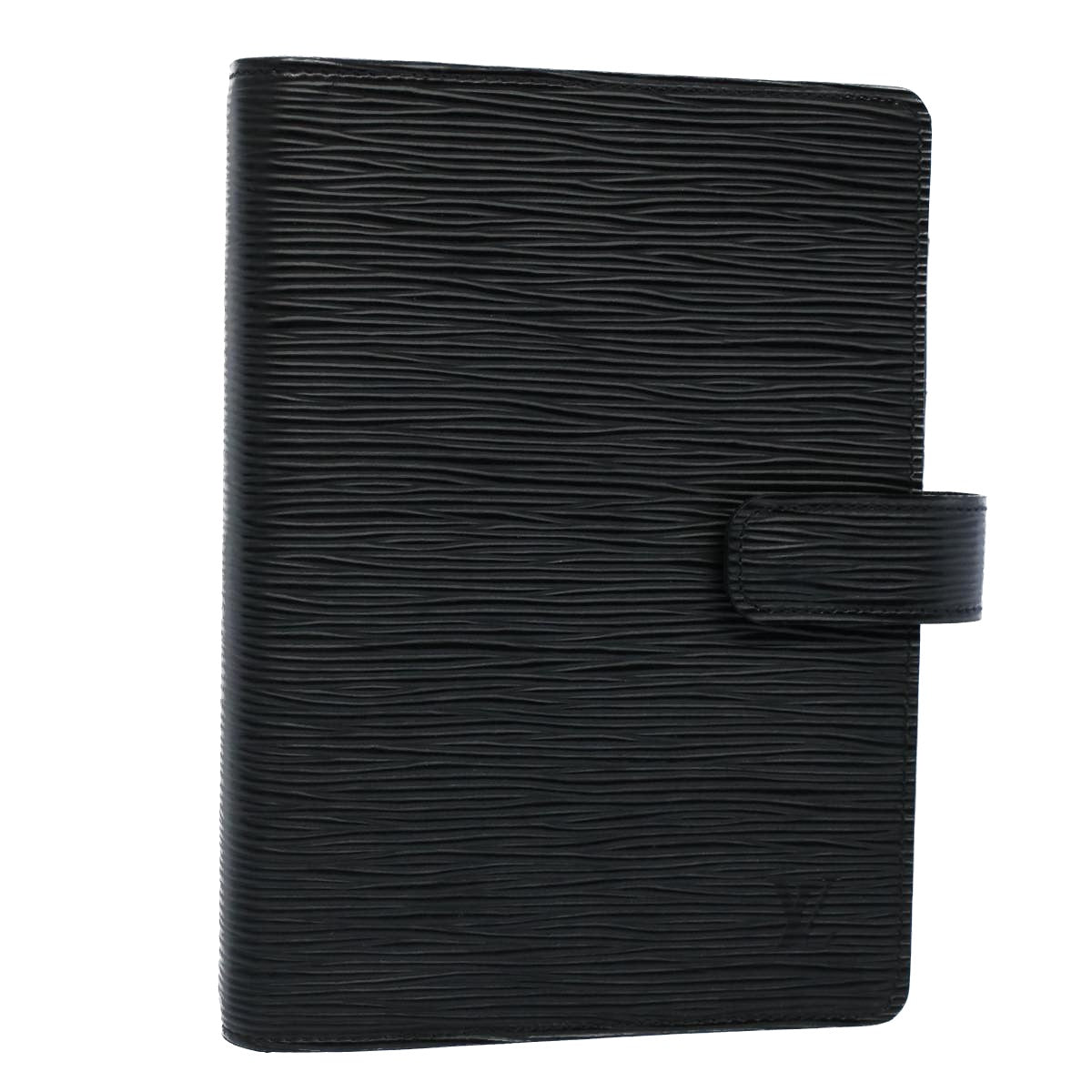 LOUIS VUITTON Epi Agenda MM Day Planner Cover New Model Black R20042 yk8508