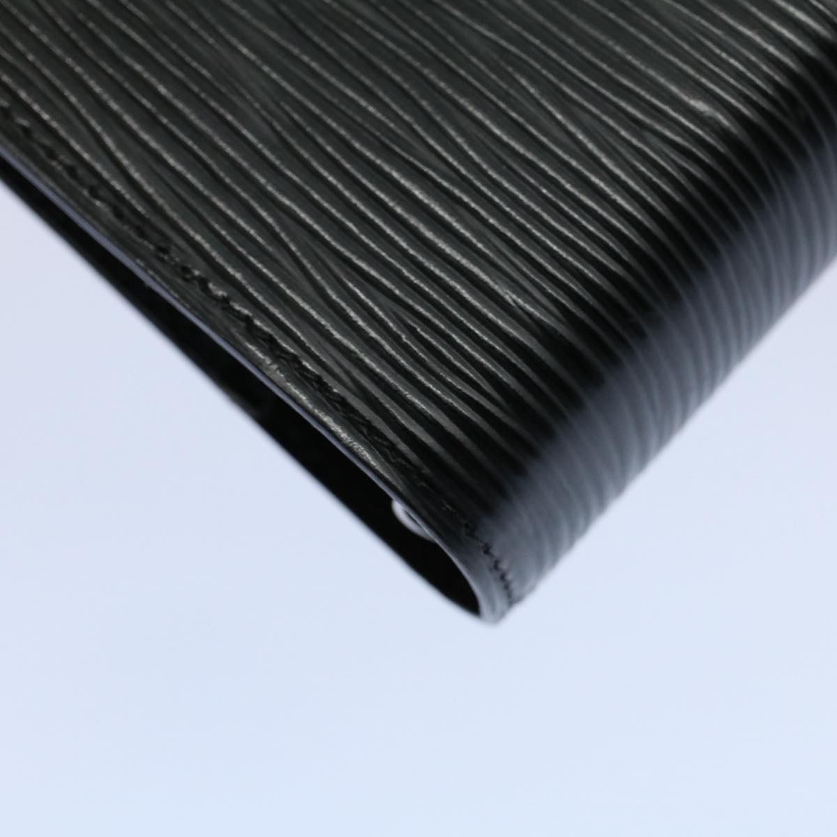 LOUIS VUITTON Epi Agenda MM Day Planner Cover New Model Black R20042 yk8508