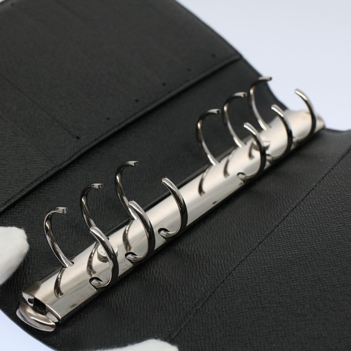 LOUIS VUITTON Epi Agenda MM Day Planner Cover New Model Black R20042 yk8508