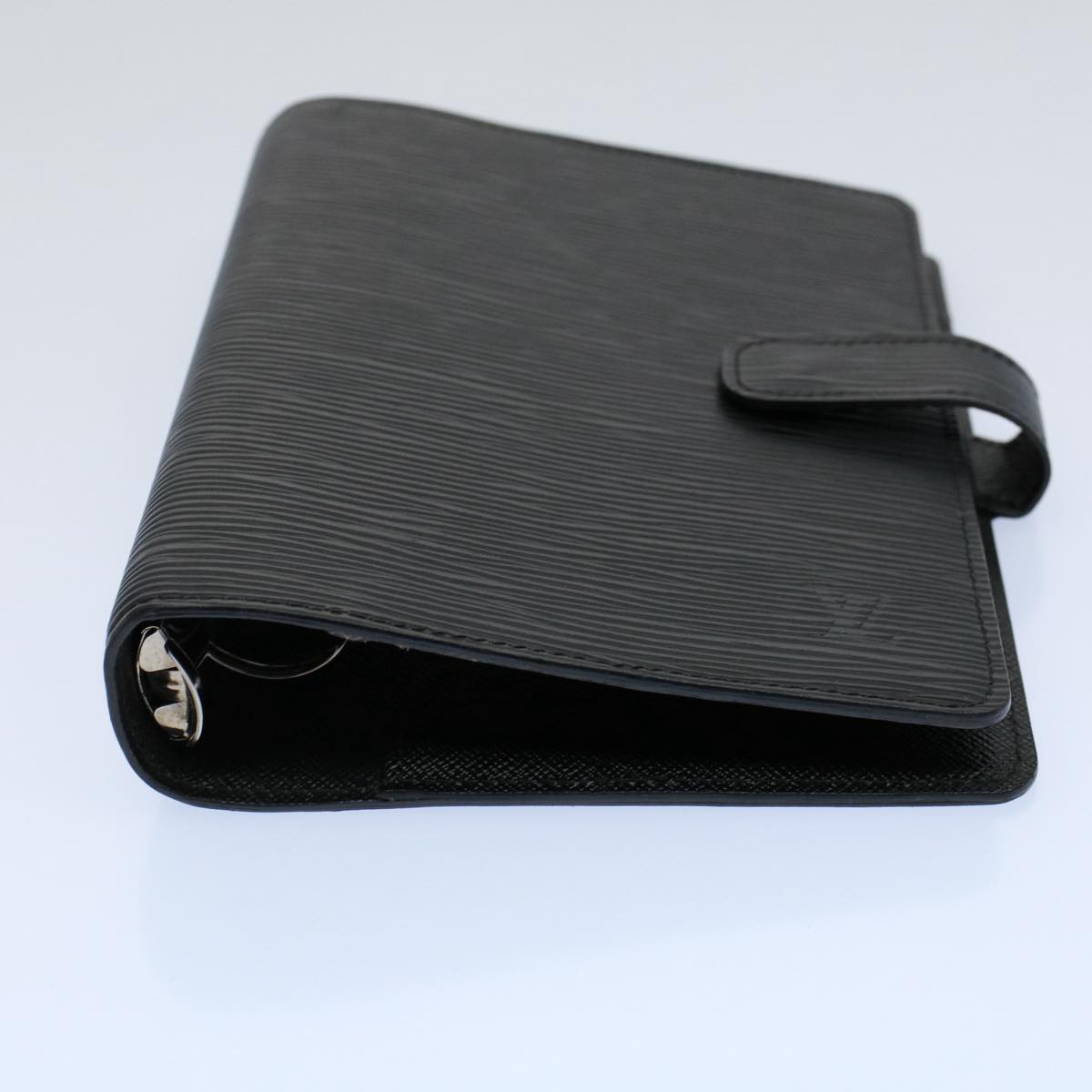 LOUIS VUITTON Epi Agenda MM Day Planner Cover New Model Black R20042 yk8508