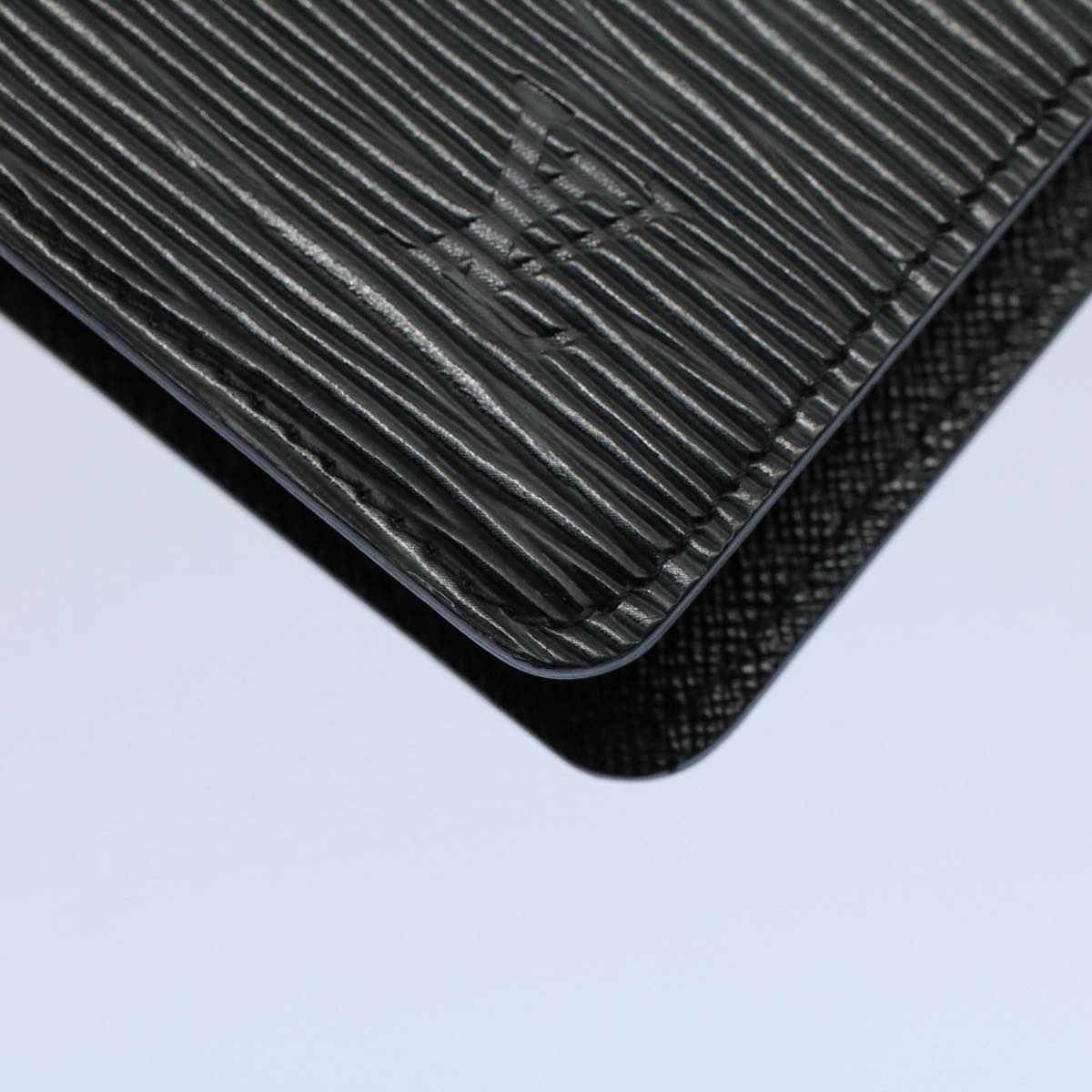 LOUIS VUITTON Epi Agenda MM Day Planner Cover New Model Black R20042 yk8508