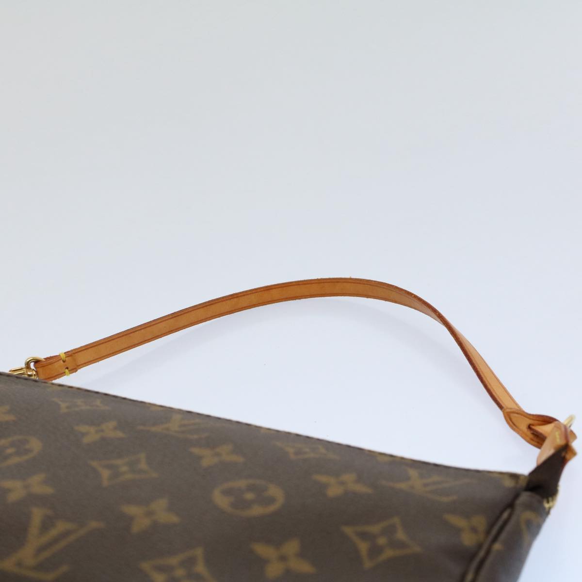 LOUIS VUITTON Monogram Pochette Accessoires Pouch M51980 LV yk8516