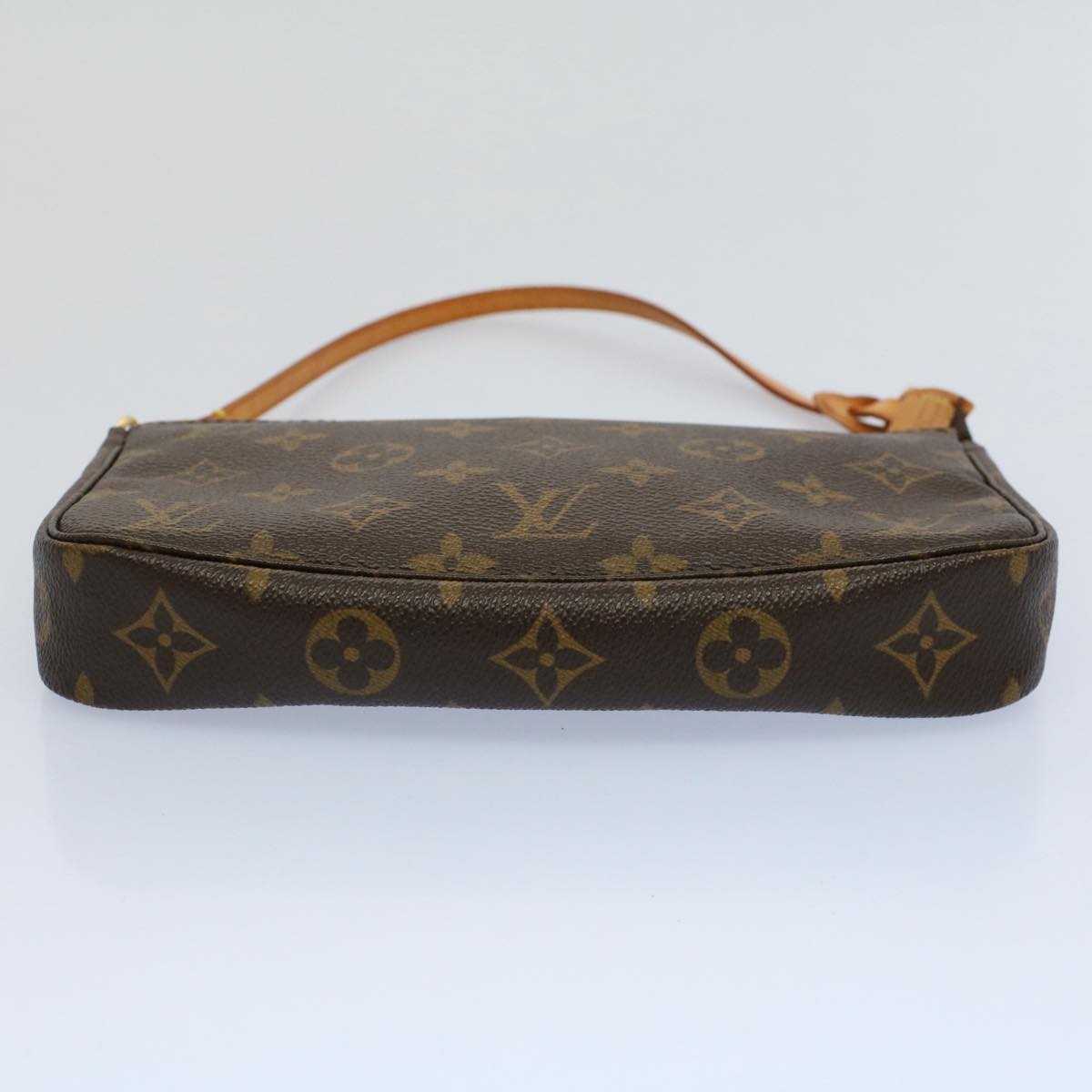 LOUIS VUITTON Monogram Pochette Accessoires Pouch M51980 LV yk8516