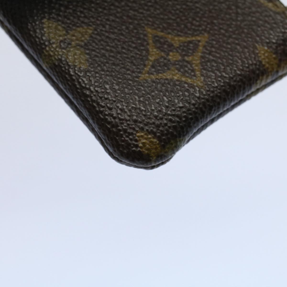 LOUIS VUITTON Monogram Pochette Cles Coin Purse M62650 LV yk8517
