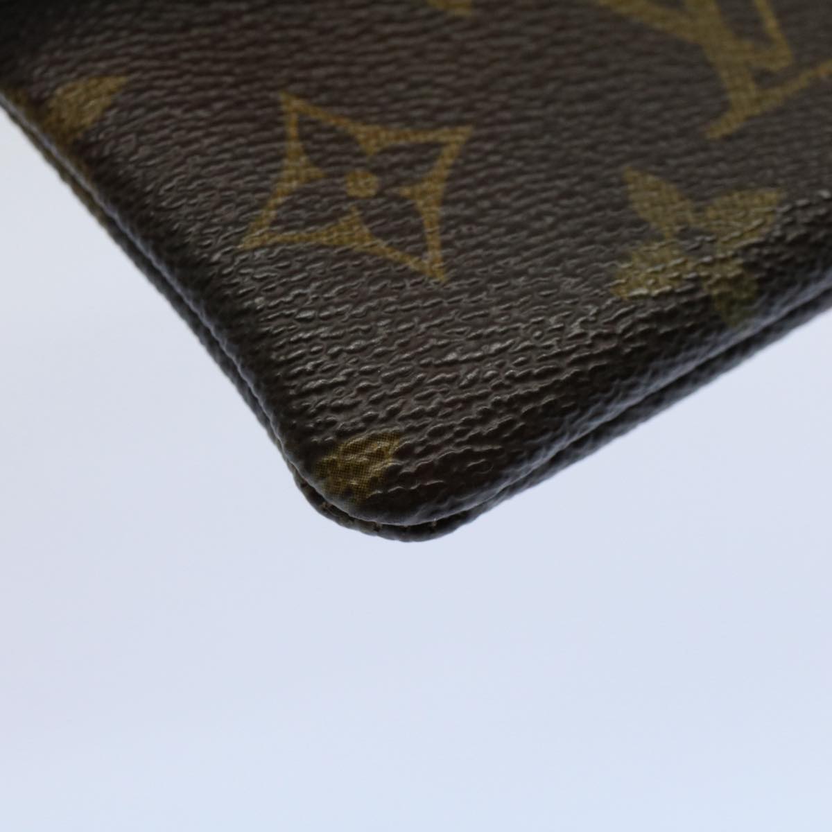 LOUIS VUITTON Monogram Pochette Cles Coin Purse M62650 LV yk8517