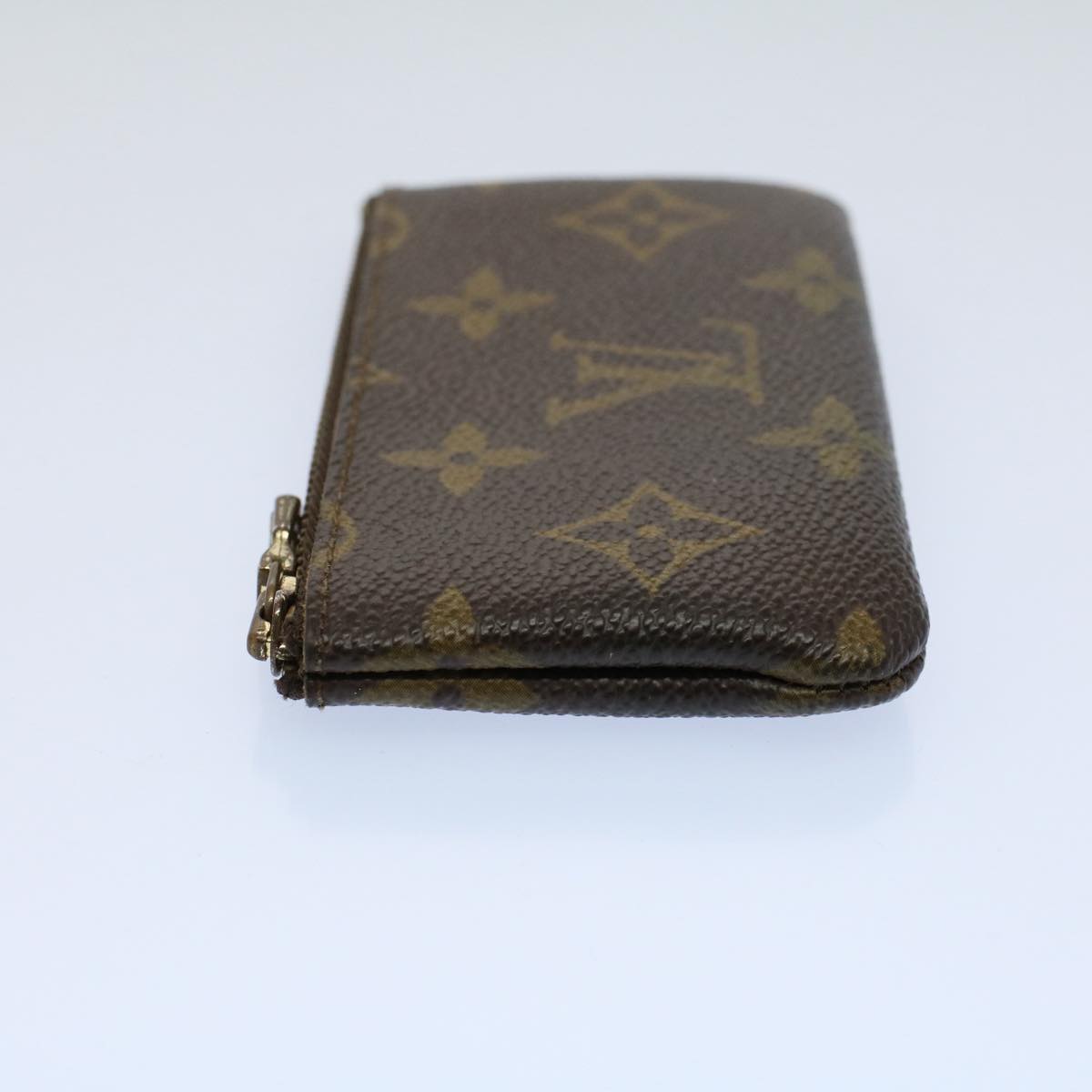 LOUIS VUITTON Monogram Pochette Cles Coin Purse M62650 LV yk8517