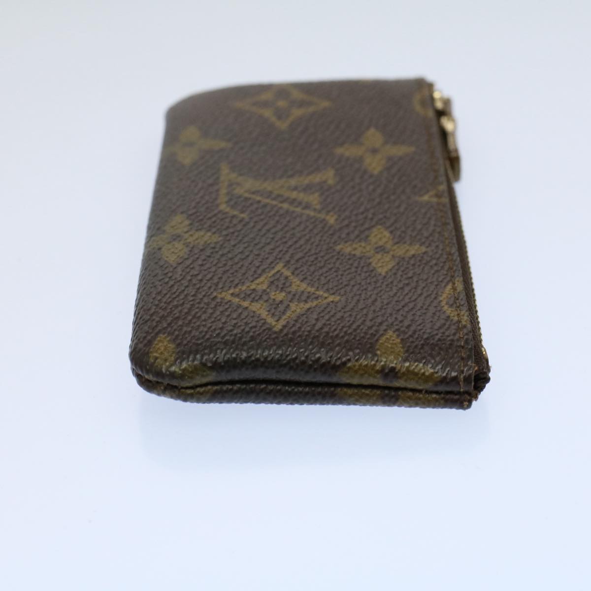 LOUIS VUITTON Monogram Pochette Cles Coin Purse M62650 LV yk8517