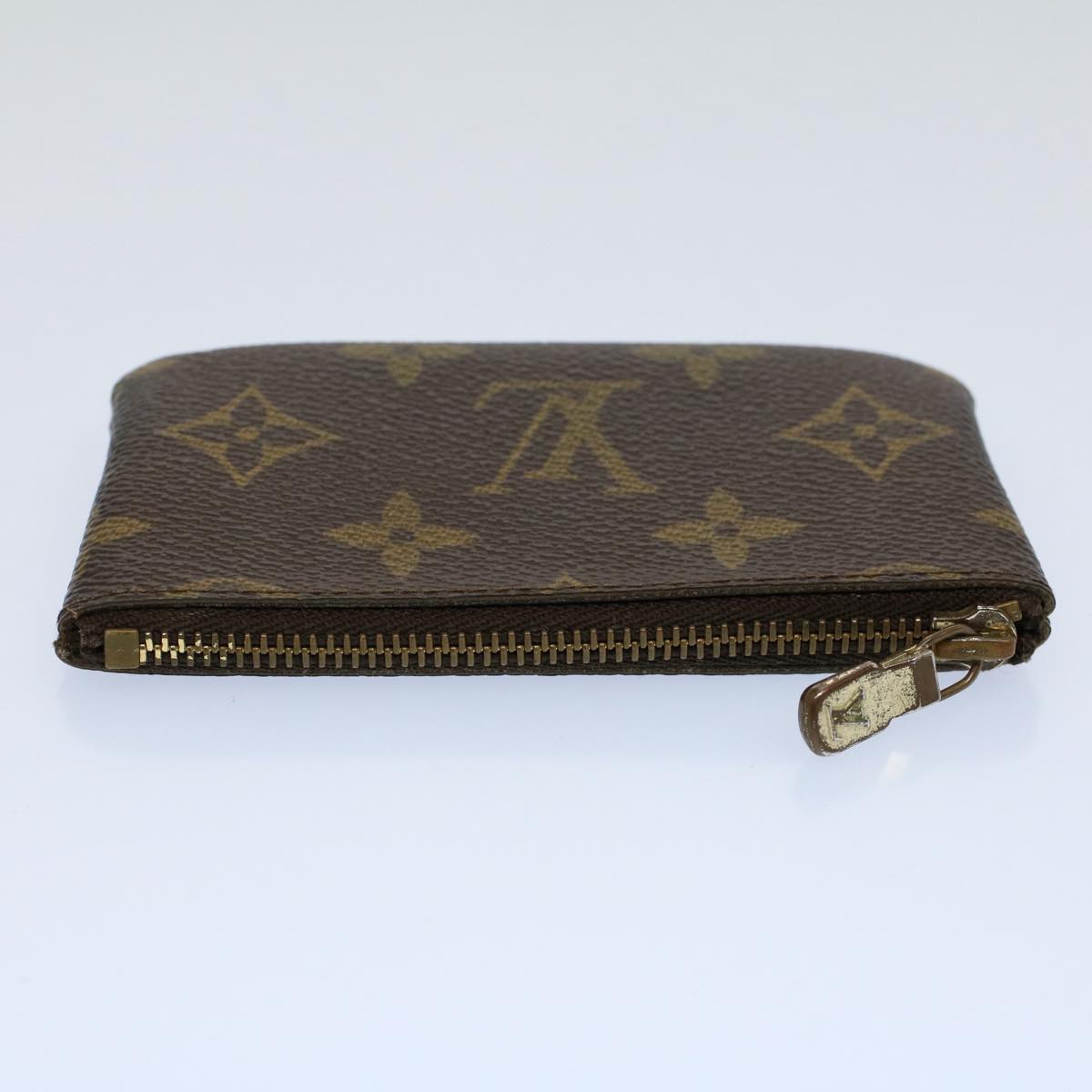 LOUIS VUITTON Monogram Pochette Cles Coin Purse M62650 LV yk8517
