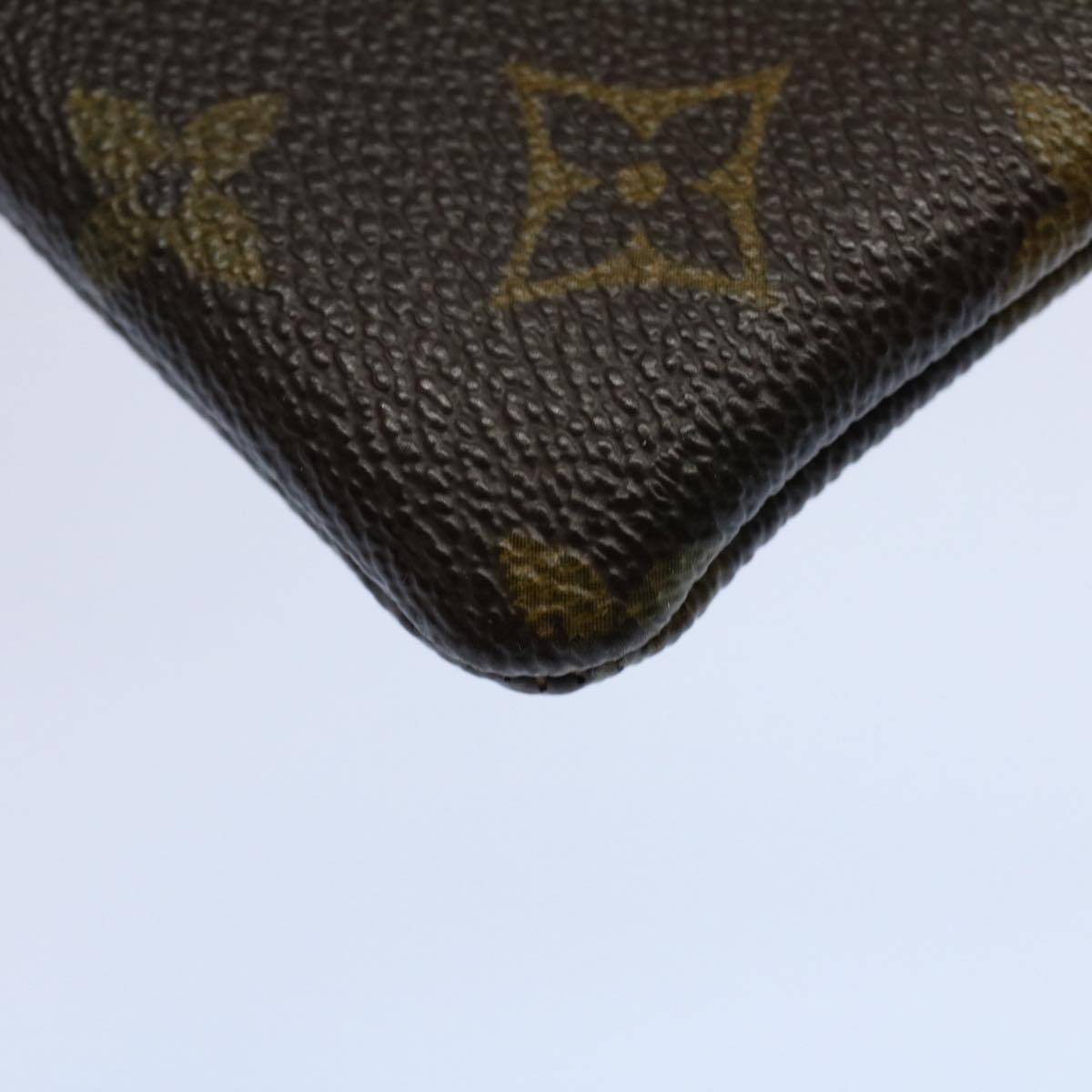 LOUIS VUITTON Monogram Pochette Cles Coin Purse M62650 LV yk8517