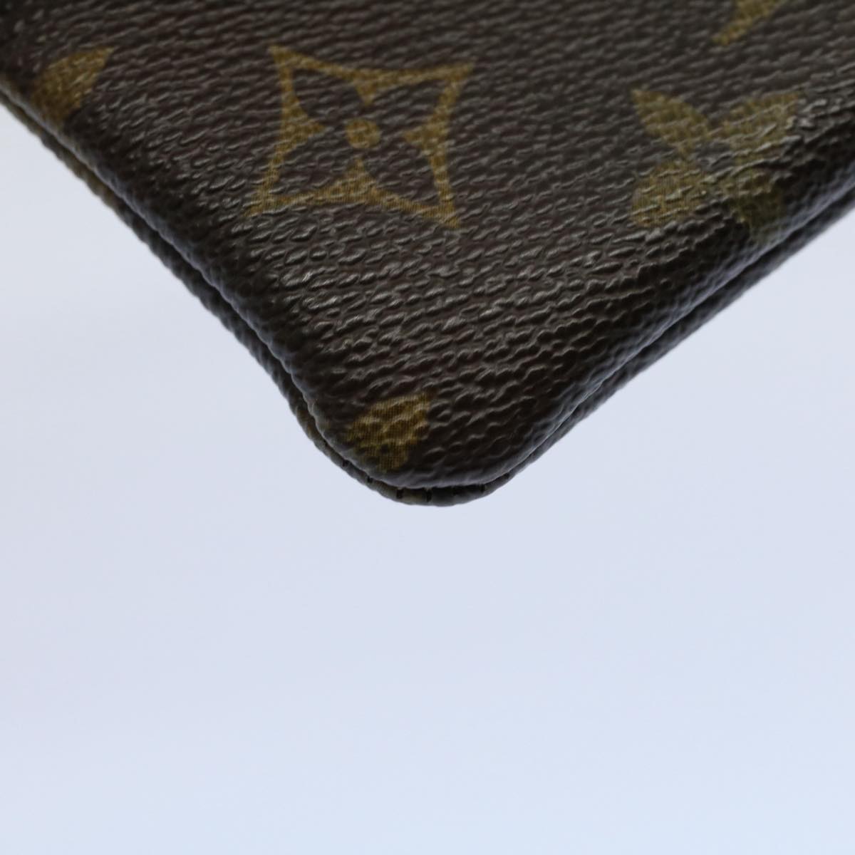 LOUIS VUITTON Monogram Pochette Cles Coin Purse M62650 LV yk8517