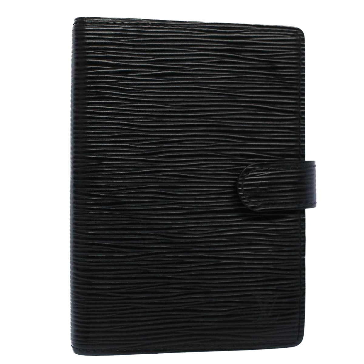 LOUIS VUITTON Epi Agenda PM Day Planner Cover Black R20052 LV yk8539