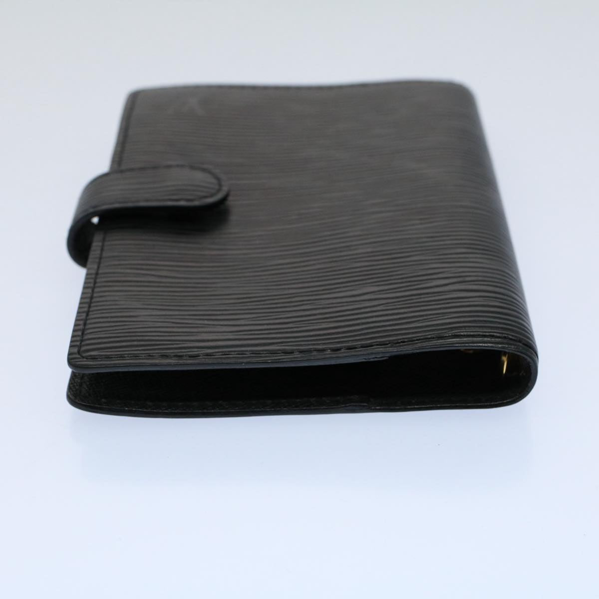 LOUIS VUITTON Epi Agenda PM Day Planner Cover Black R20052 LV yk8539
