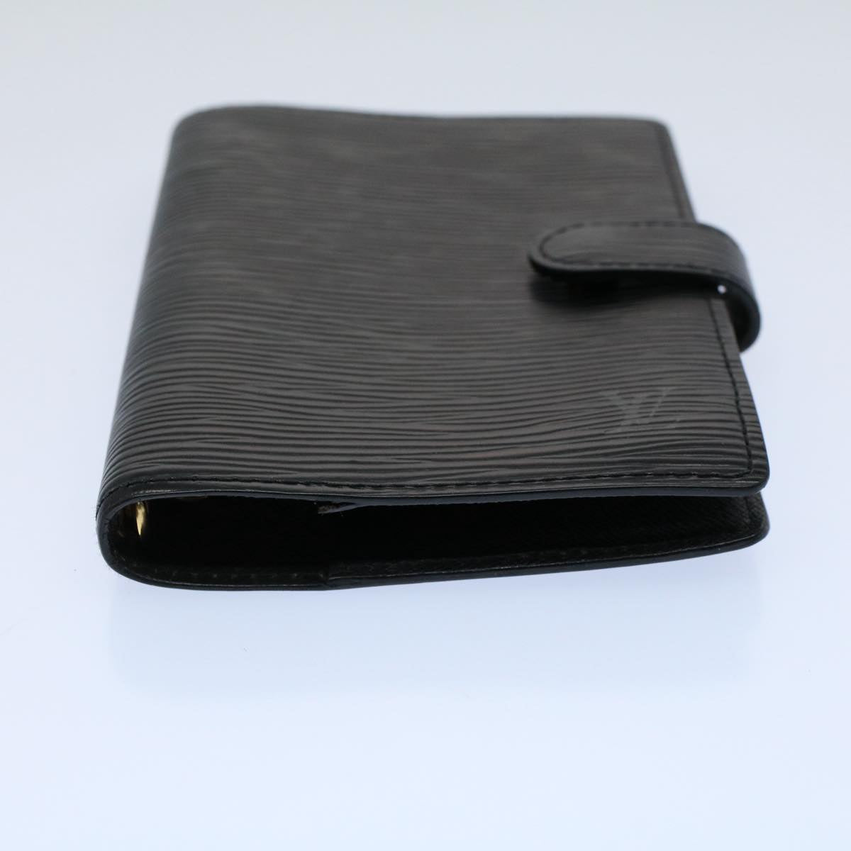 LOUIS VUITTON Epi Agenda PM Day Planner Cover Black R20052 LV yk8539