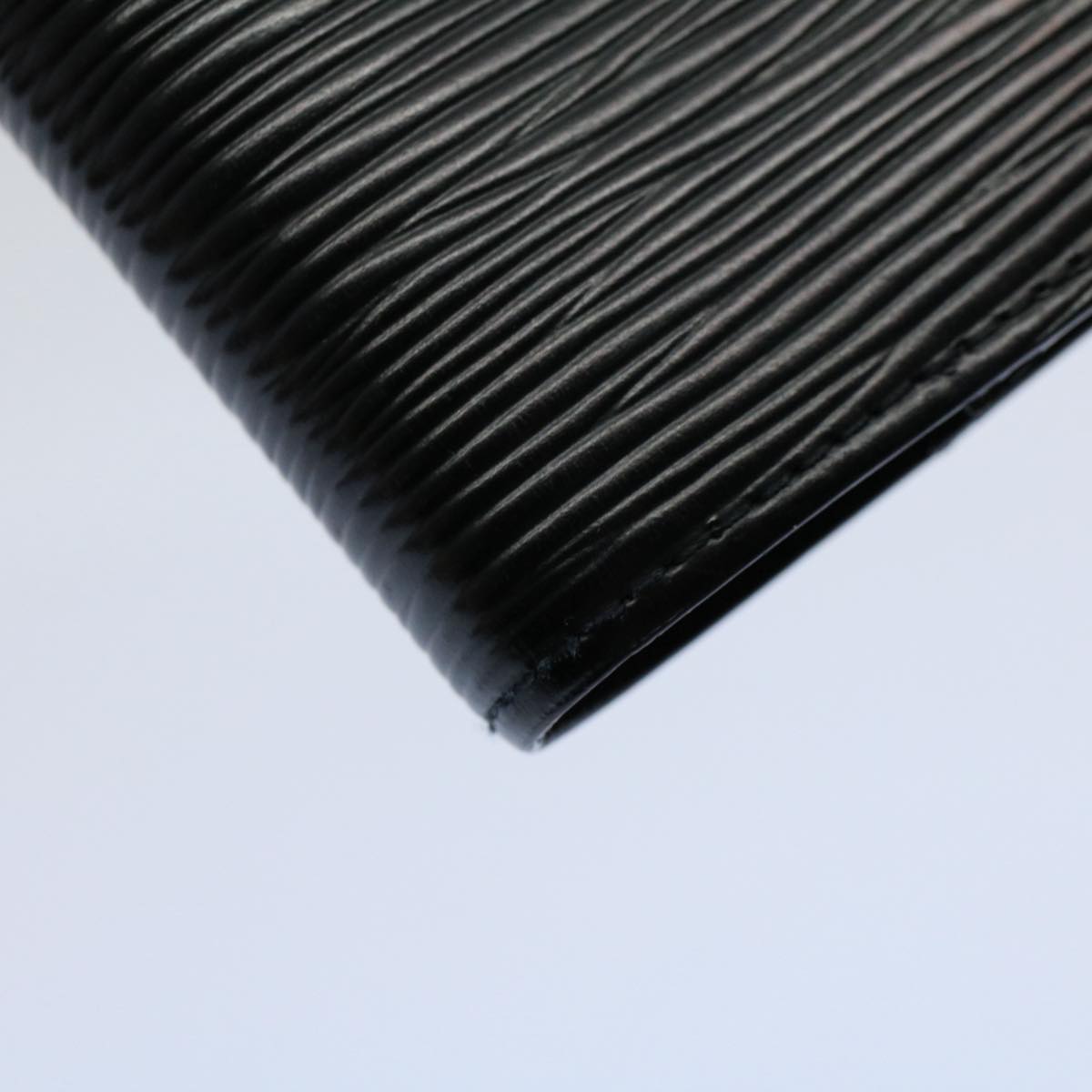 LOUIS VUITTON Epi Agenda PM Day Planner Cover Black R20052 LV yk8539