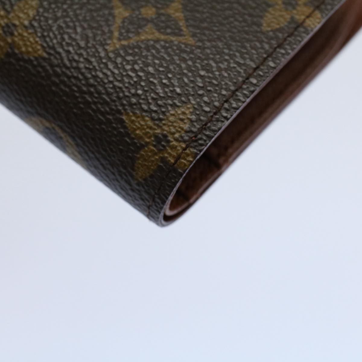 LOUIS VUITTON Monogram Porte Monnaie Billets Viennois Wallet M61663 yk8540