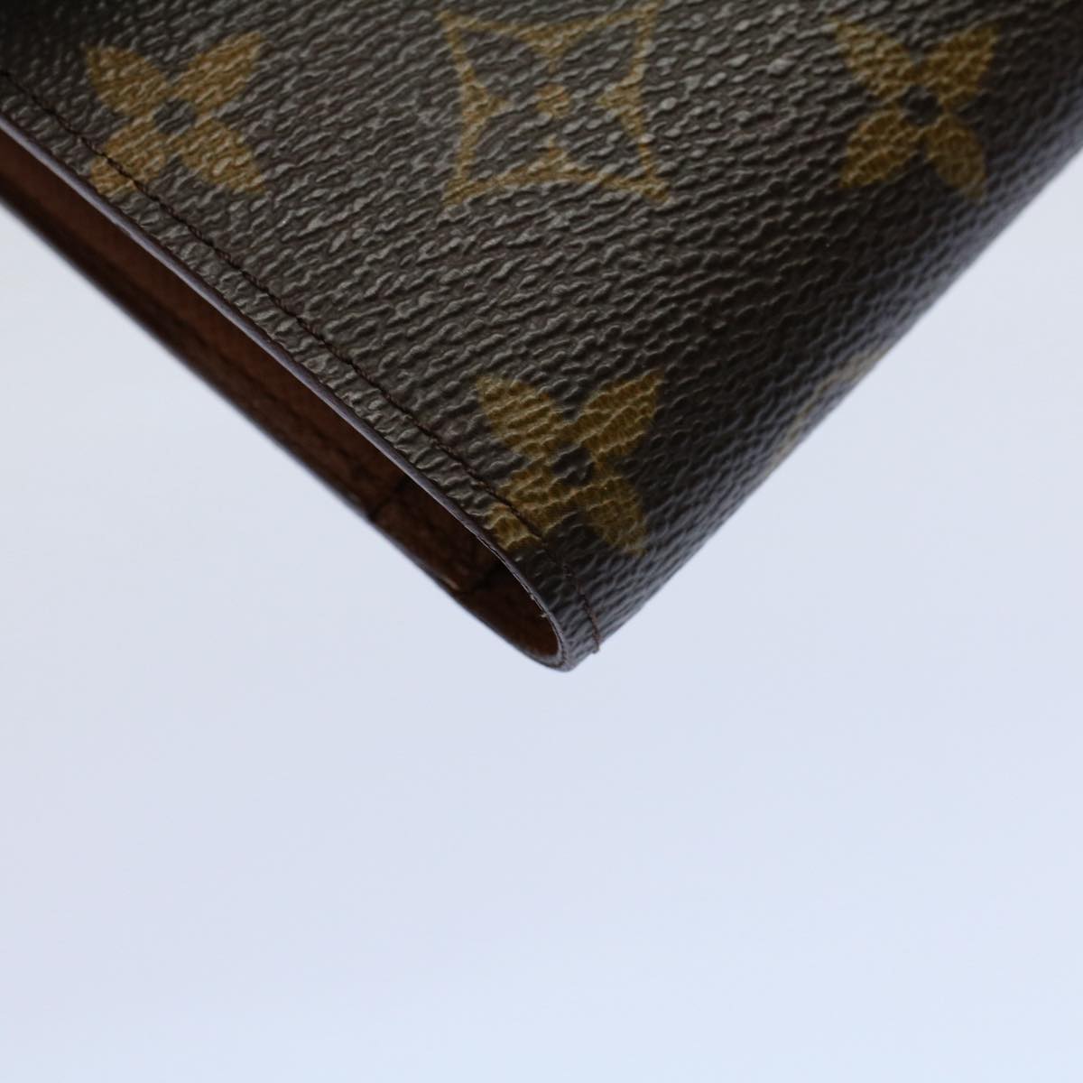 LOUIS VUITTON Monogram Porte Monnaie Billets Viennois Wallet M61663 yk8540