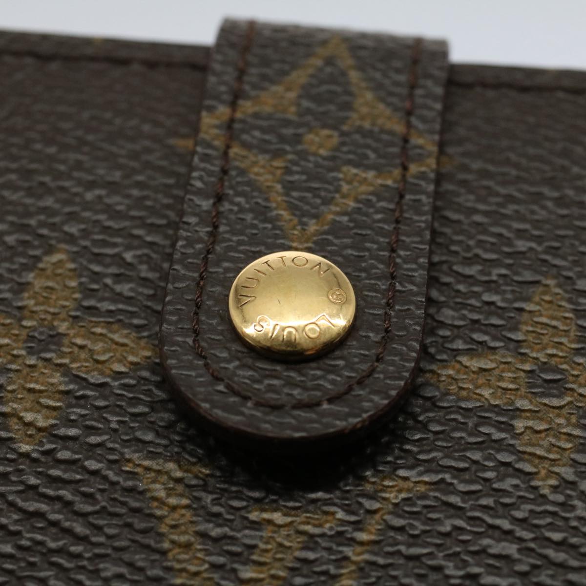 LOUIS VUITTON Monogram Porte Monnaie Billets Viennois Wallet M61663 yk8540