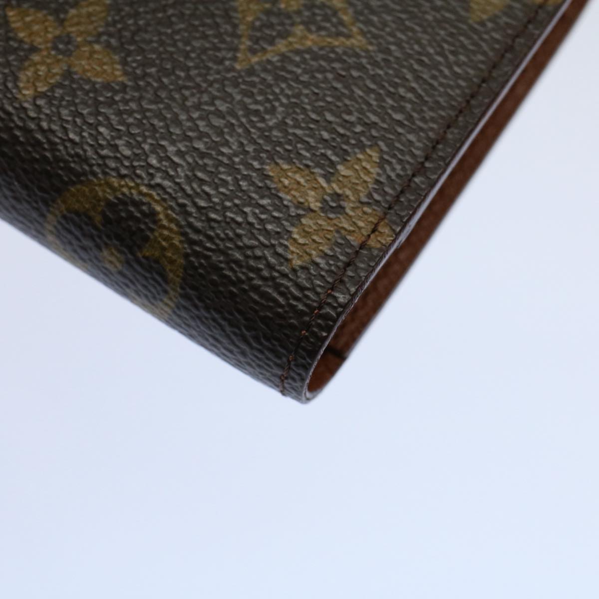 LOUIS VUITTON Monogram Porte Monnaie Billets Viennois Wallet M61663 yk8540