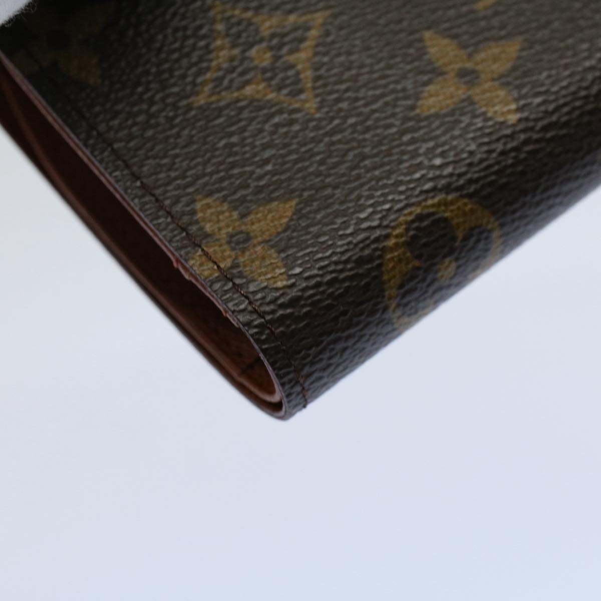 LOUIS VUITTON Monogram Porte Monnaie Billets Viennois Wallet M61663 yk8540