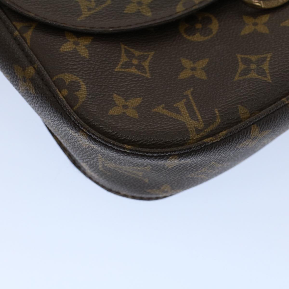 LOUIS VUITTON Monogram Saint Cloud GM Shoulder Bag M51242 LV yk8551