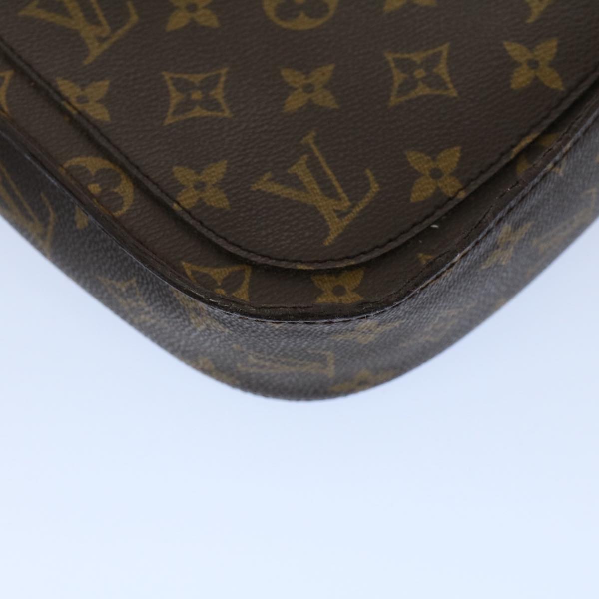 LOUIS VUITTON Monogram Saint Cloud GM Shoulder Bag M51242 LV yk8551