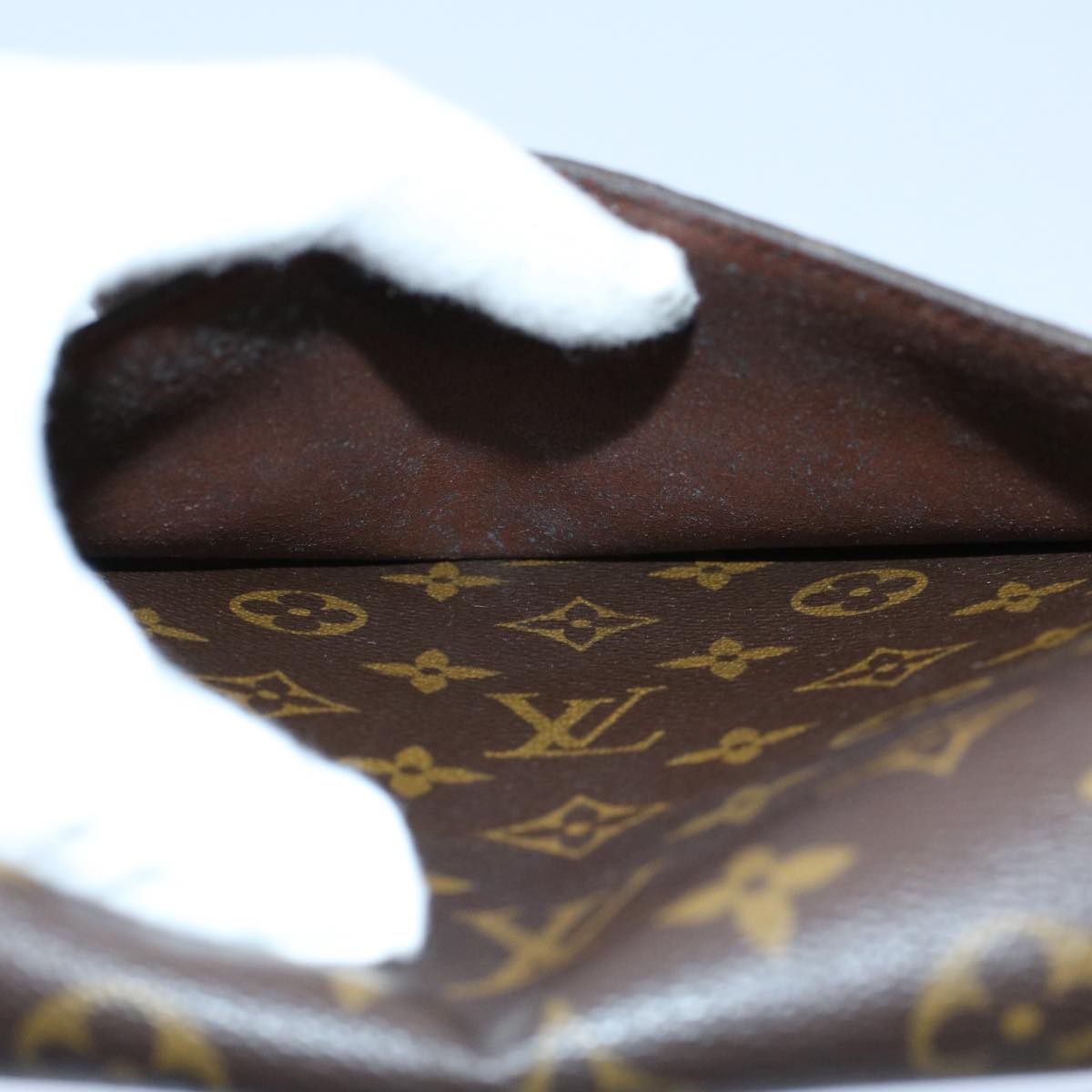 LOUIS VUITTON Monogram Saint Cloud GM Shoulder Bag M51242 LV yk8551