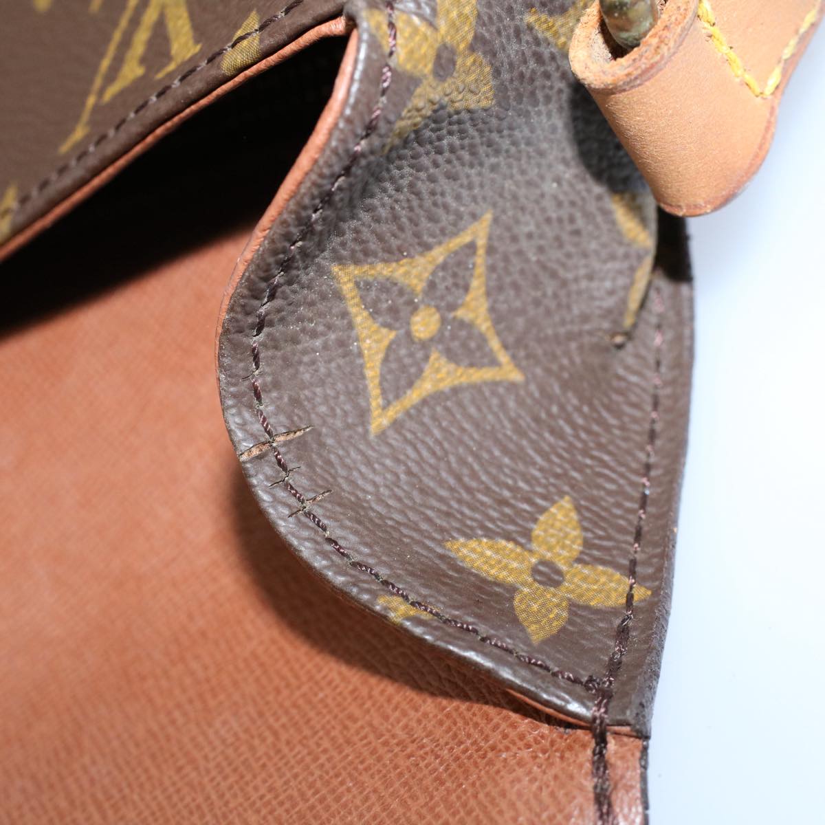 LOUIS VUITTON Monogram Saint Cloud GM Shoulder Bag M51242 LV yk8551
